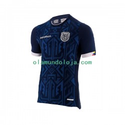 Camisola Equador Homem Equipamento Segundo Copa do Mundo 2022 Manga Curta
